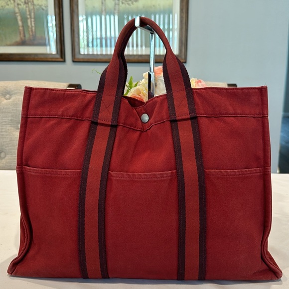 Authentic Hermes tote bag - Picture 2 of 13